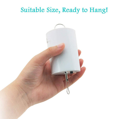 FONMY mini remote controller enables easy wireless on/off control.