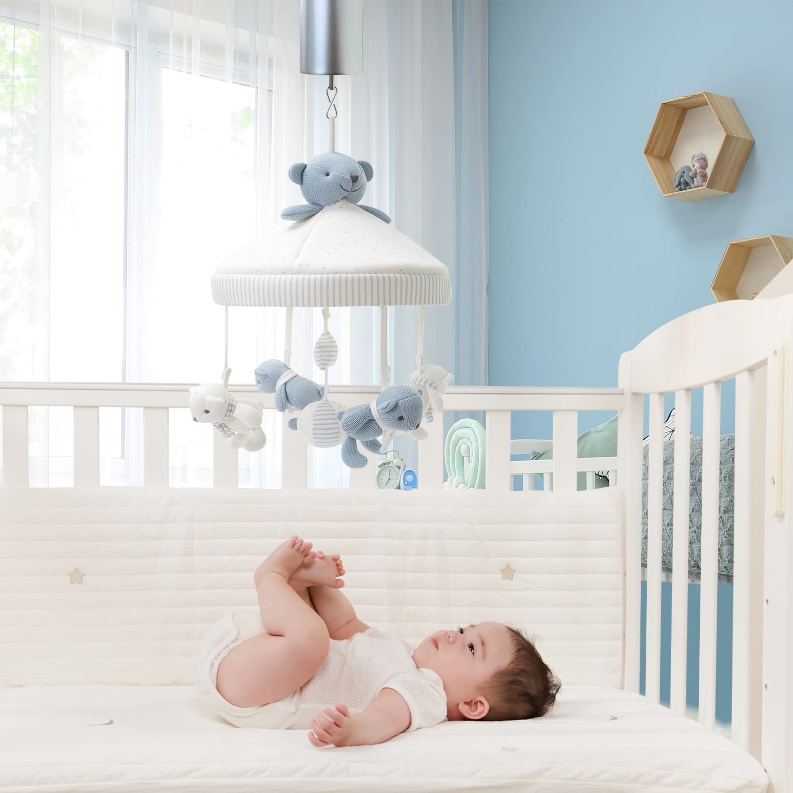 FONMY motor supports up to four pounds for versatile decor options.