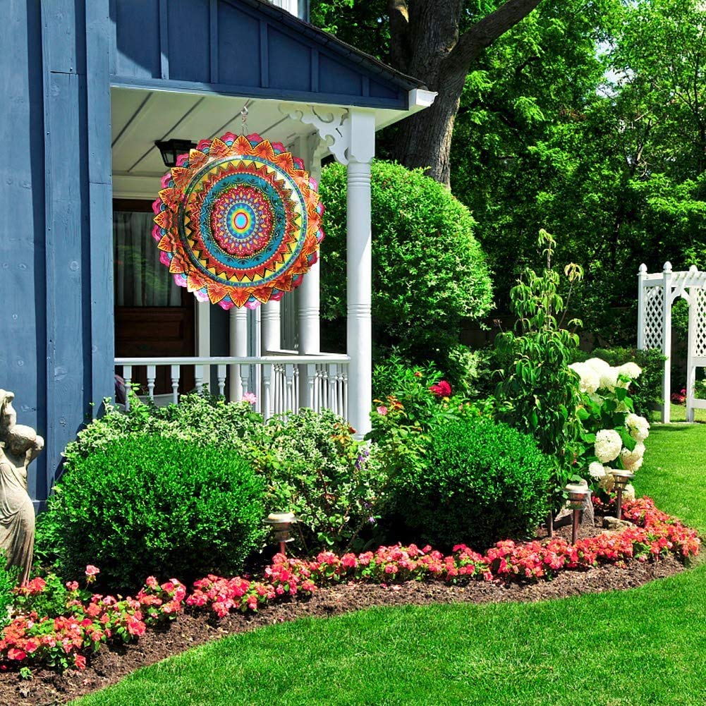 FONMY 12-inch spinner adds a magical focal point to patios and balconies.