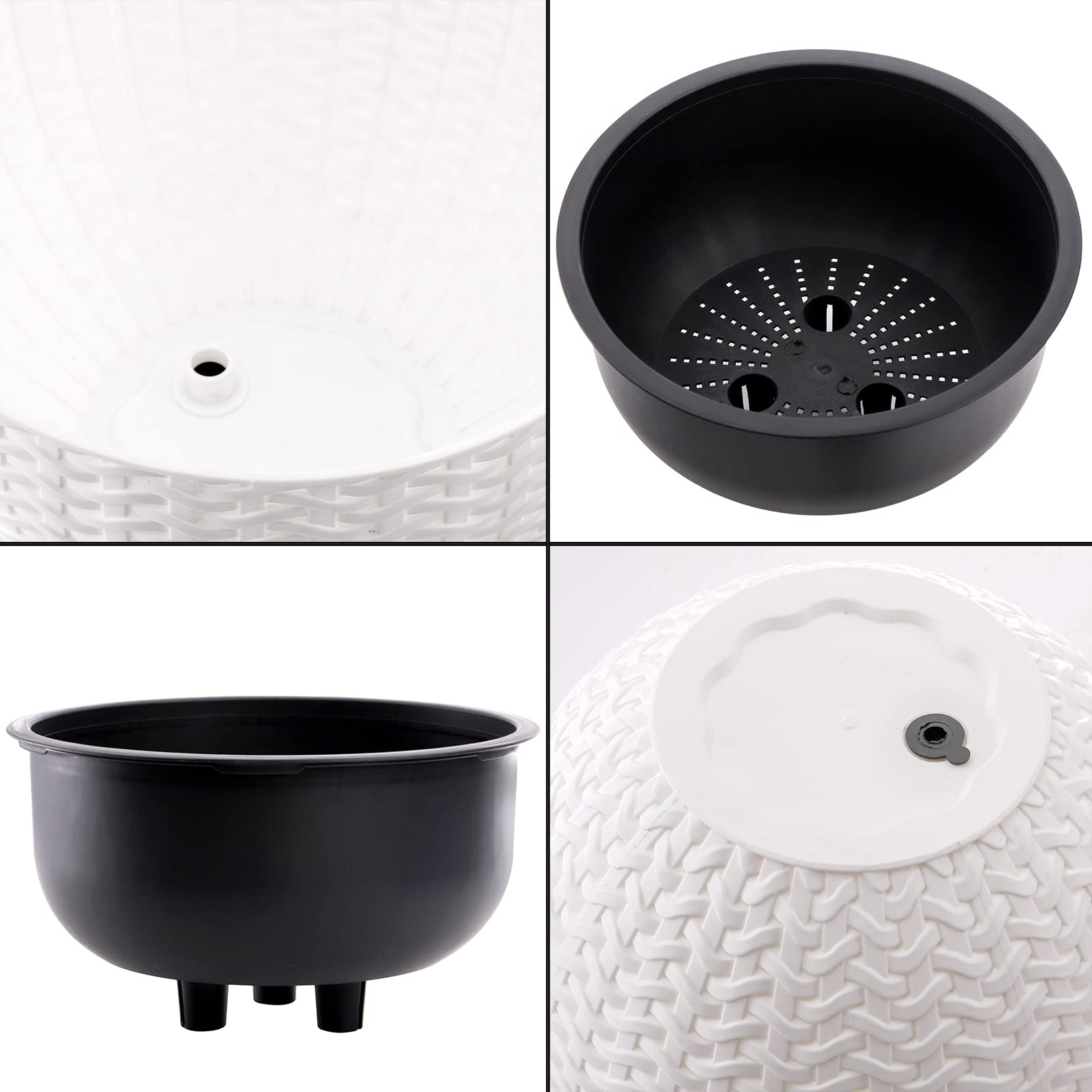 Foraineam drainage plug and hole enable indoor/outdoor switching.