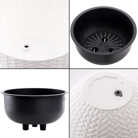 Foraineam drainage plug and hole enable indoor/outdoor switching.