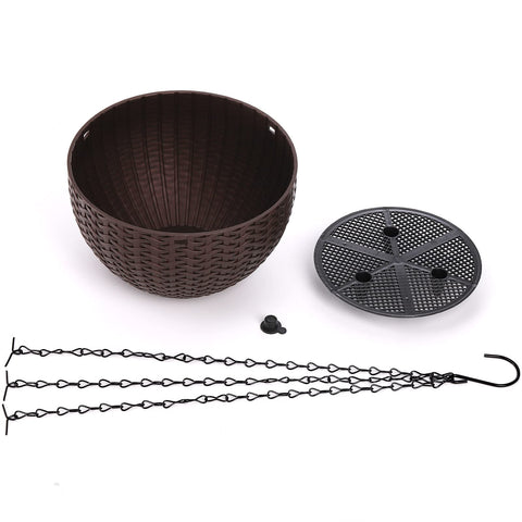 Foraineam self-watering design helps plants stay hydrated with minimal maintenance.