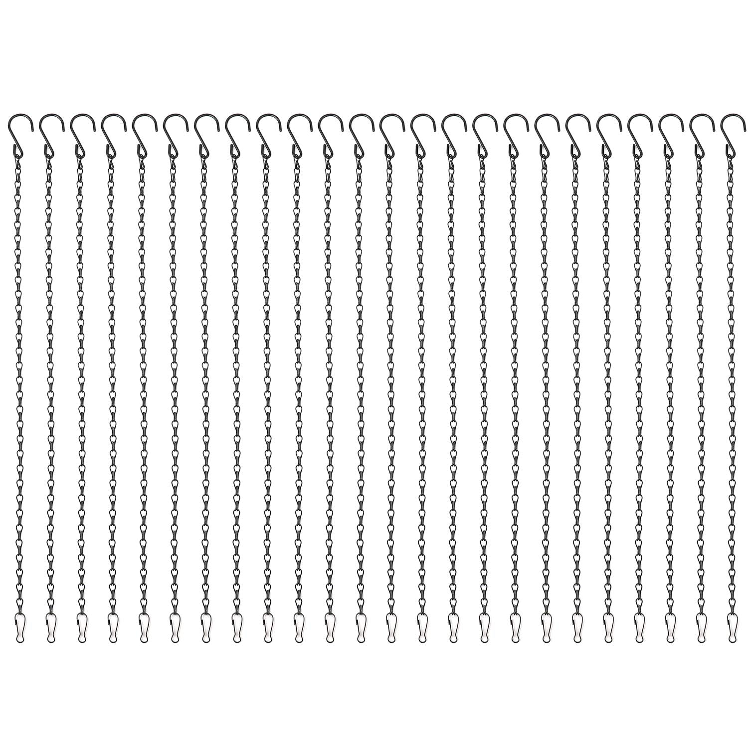 Foraineam hanging chain 50 cm showing sturdy support for feeders and planters