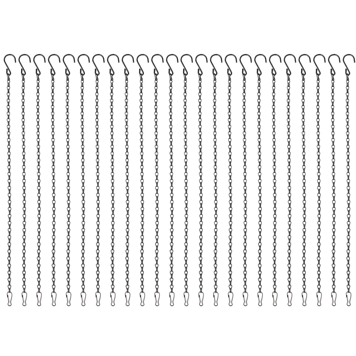 Foraineam hanging chain 50 cm showing sturdy support for feeders and planters