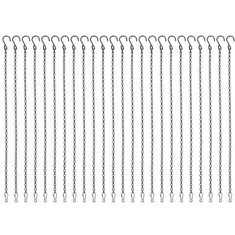 Foraineam hanging chain 50 cm showing sturdy support for feeders and planters