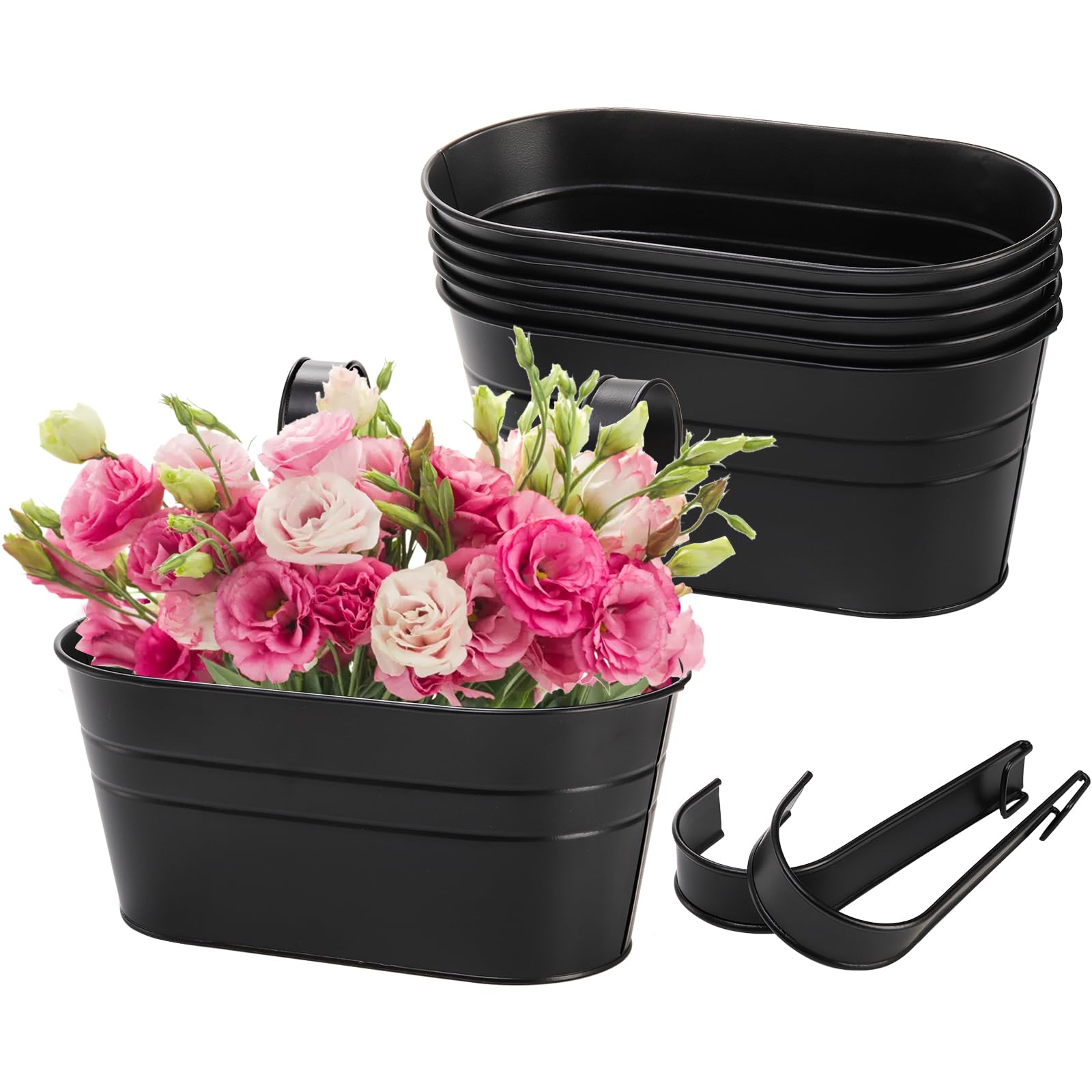 Durable outdoor indoor use ideal for flowers, herbs, or small succulents.