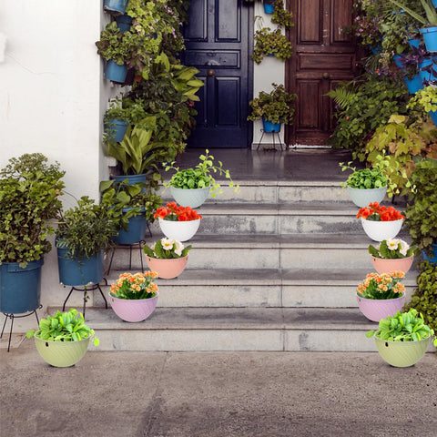Foraineam triple-chain hanger provides sturdy support for hanging planters