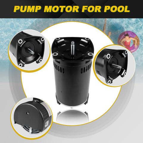 FOREBEN 2HP pool motor OE-compatible label confirms model fit