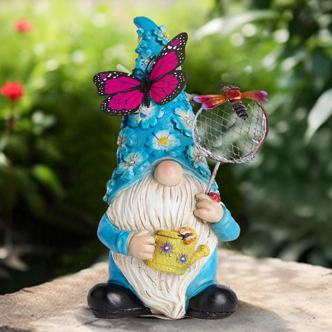 Foreby giftable solar gnome garden decor makes a thoughtful present for garden lovers.