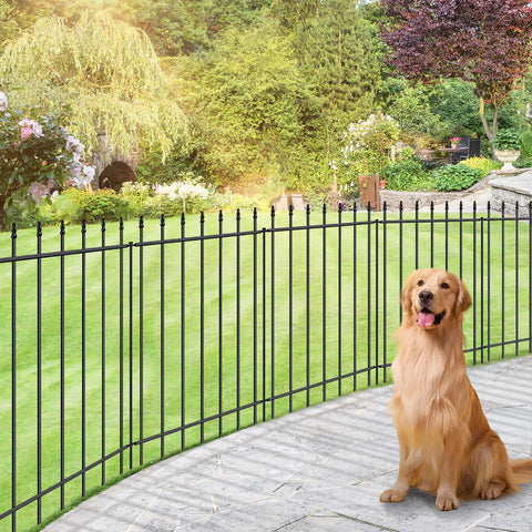 FOREHOGAR border stake 43.5in supports the fence securely in soil.