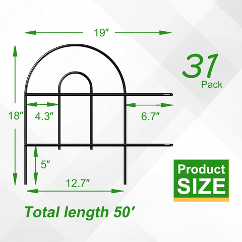 FOREHOGAR foldable fence panels store flat for easy reinstallation and repositioning.
