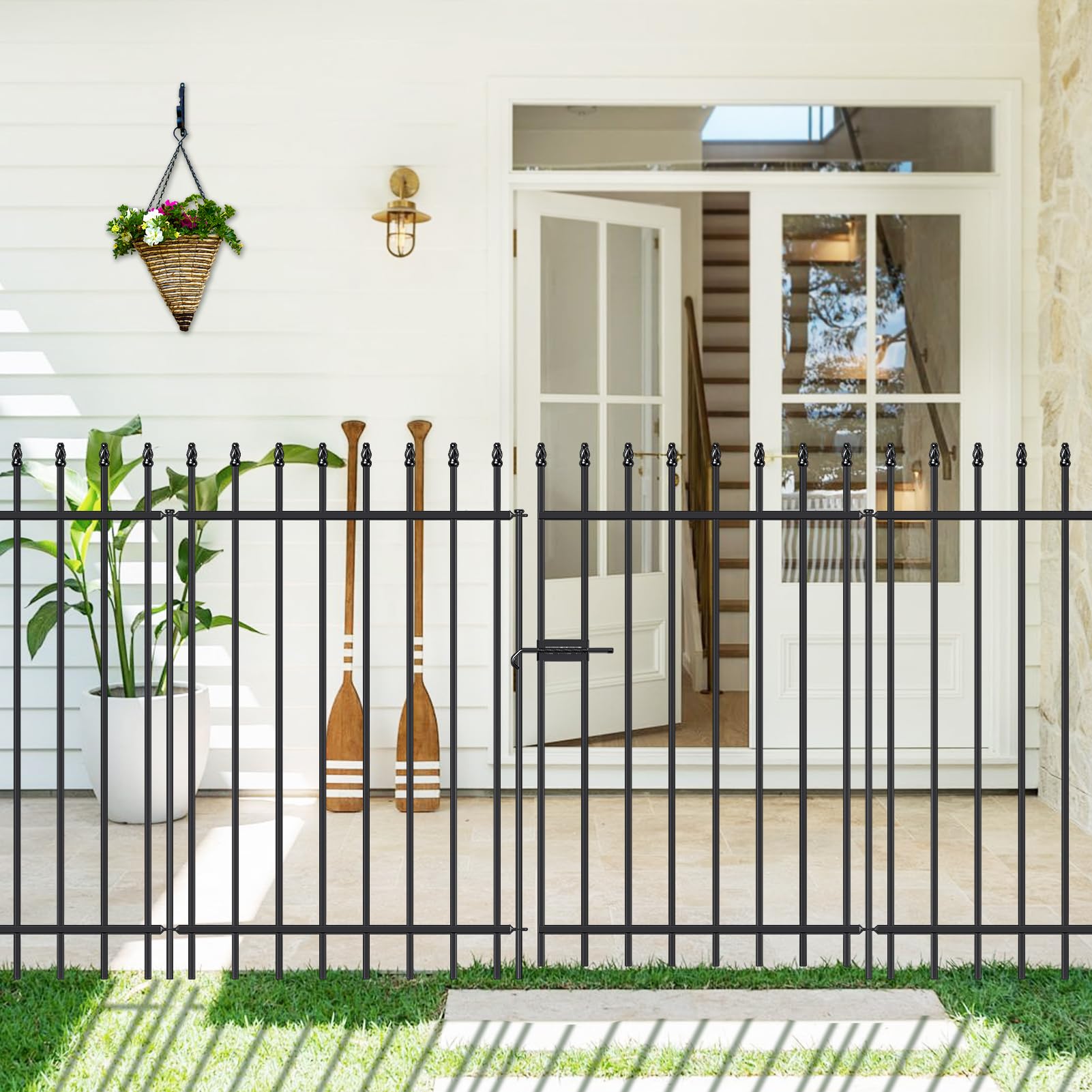 FOREHOGAR versatile fence for yards patios and flower beds