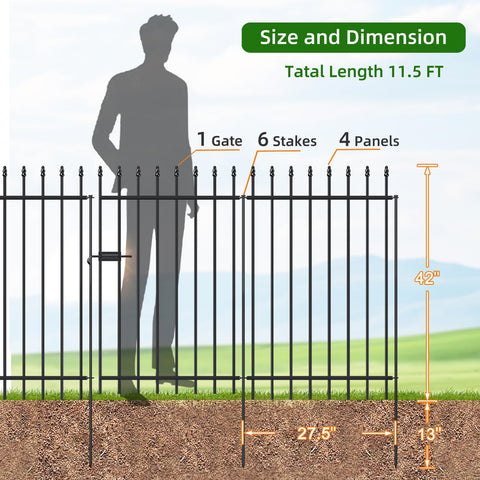 FOREHOGAR 10mm stake supports stable ground mounting