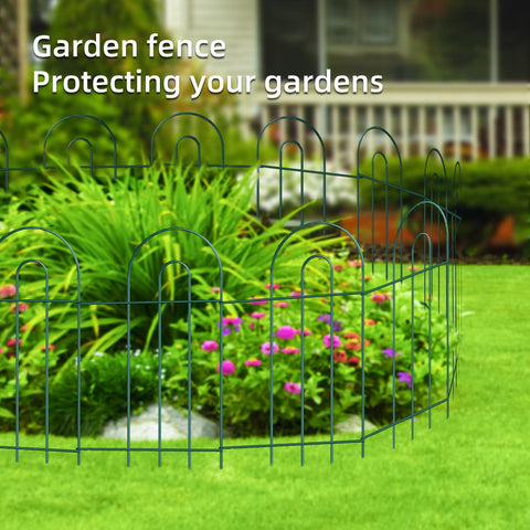FOREHOGAR outdoor yard border fence ready for planting borders