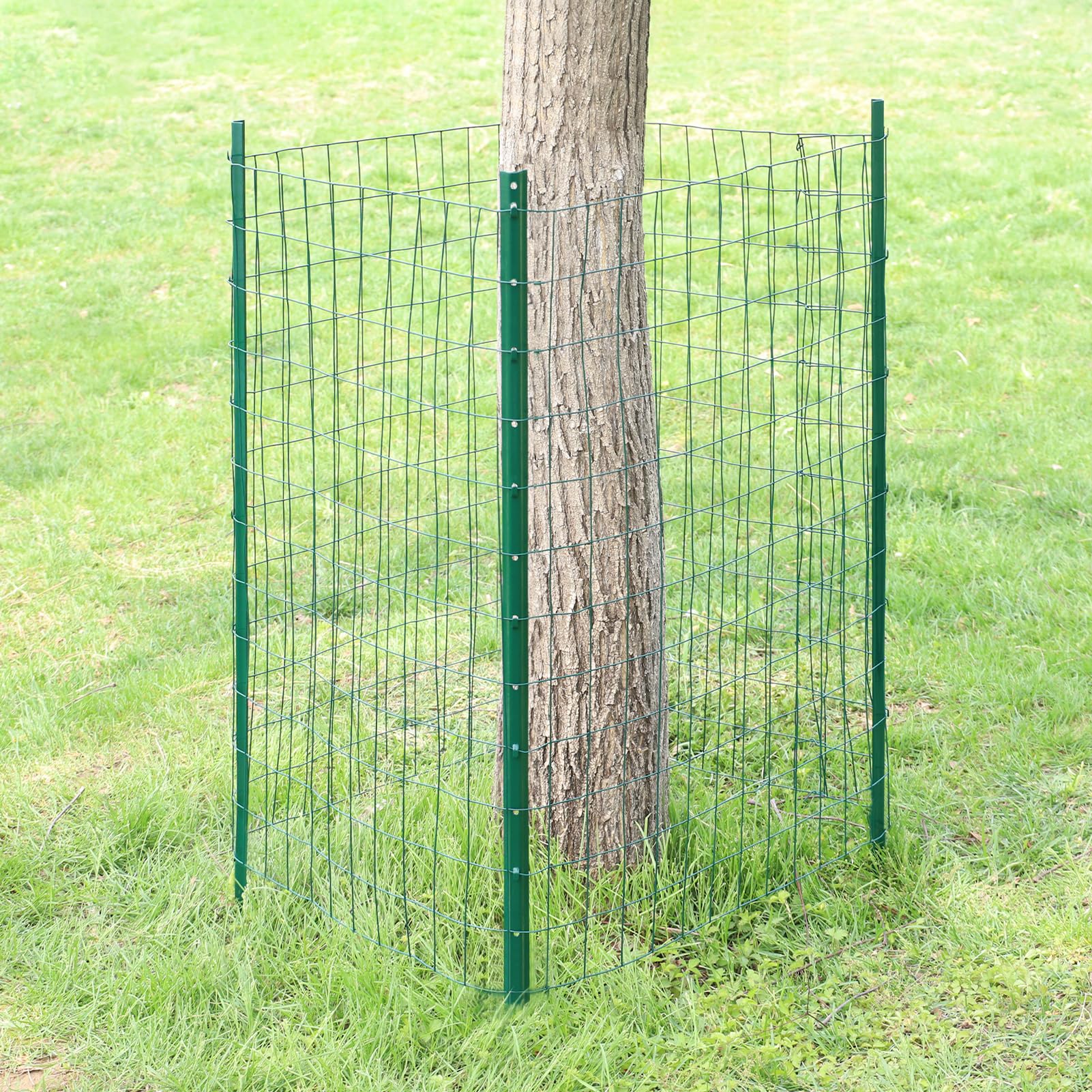 FOREHOGAR pet enclosure option with welded wire for dogs, poultry, and small animals.