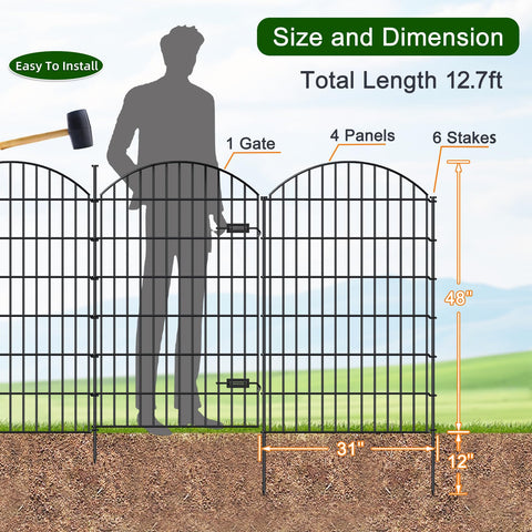 FOREHOGAR stake 10mm diameter supports strong ground stability in outdoor settings.