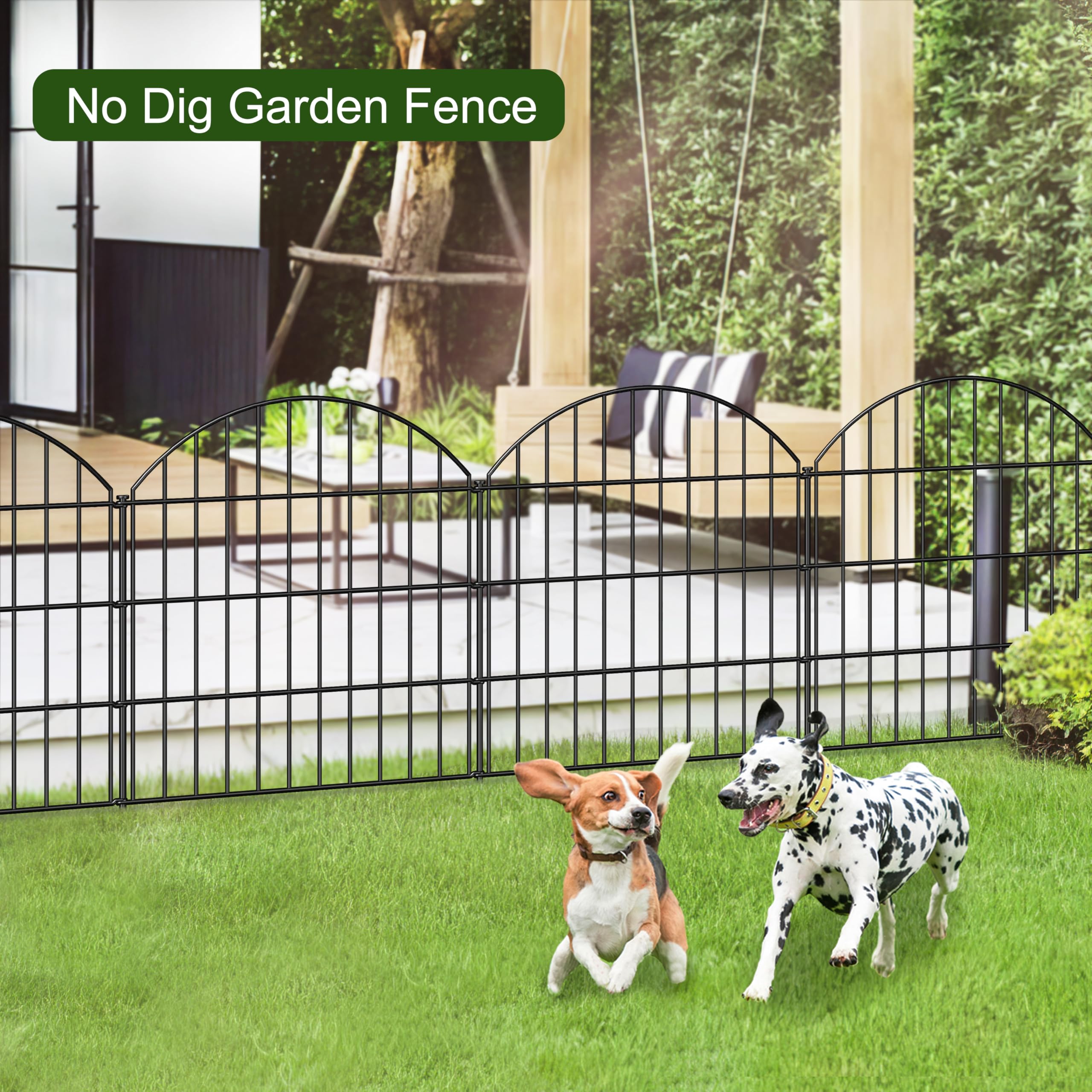 FOREHOGAR stake 33in; secure installation for durable yard fencing.