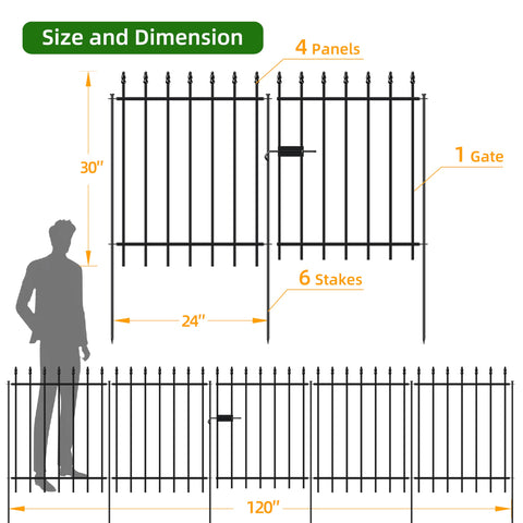 FOREHOGAR 37.5in stakes enable stable ground anchoring.