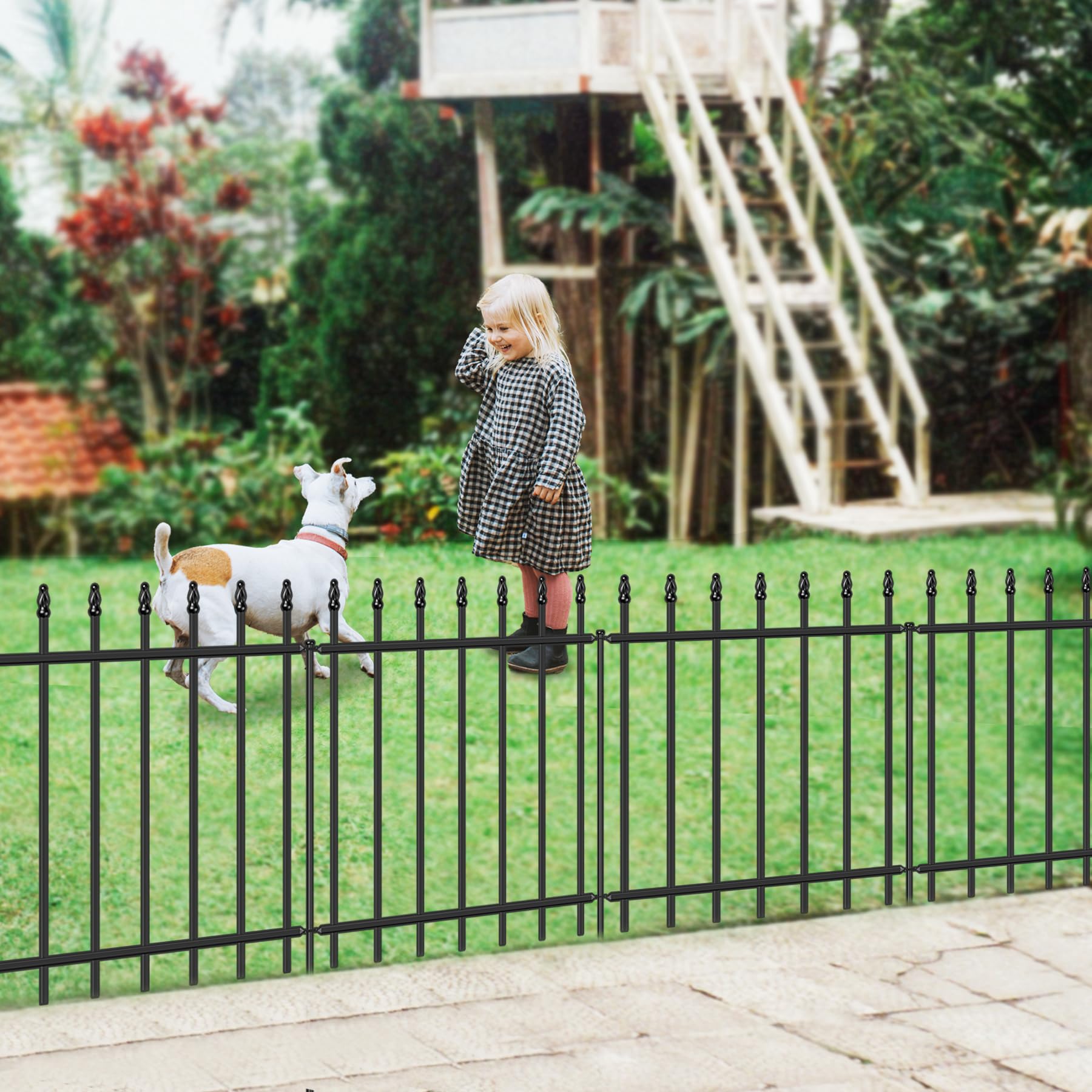 FOREHOGAR stakes 30 inches enable quick, stable border installation.