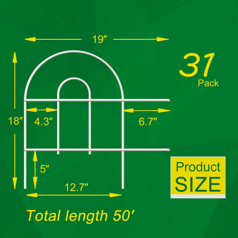 FOREHOGAR white powder-coated metal border resists rust while defining landscape edges.