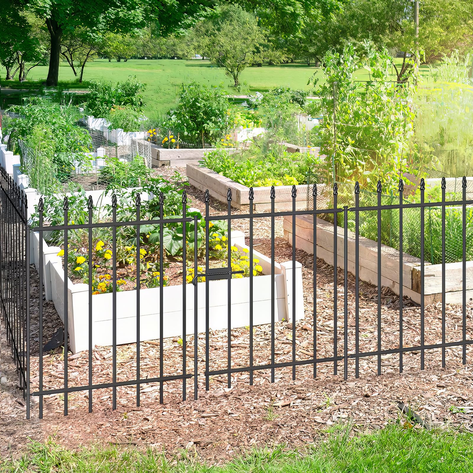 FOREHOGAR flexible border for lawns, flower beds, and walkways.