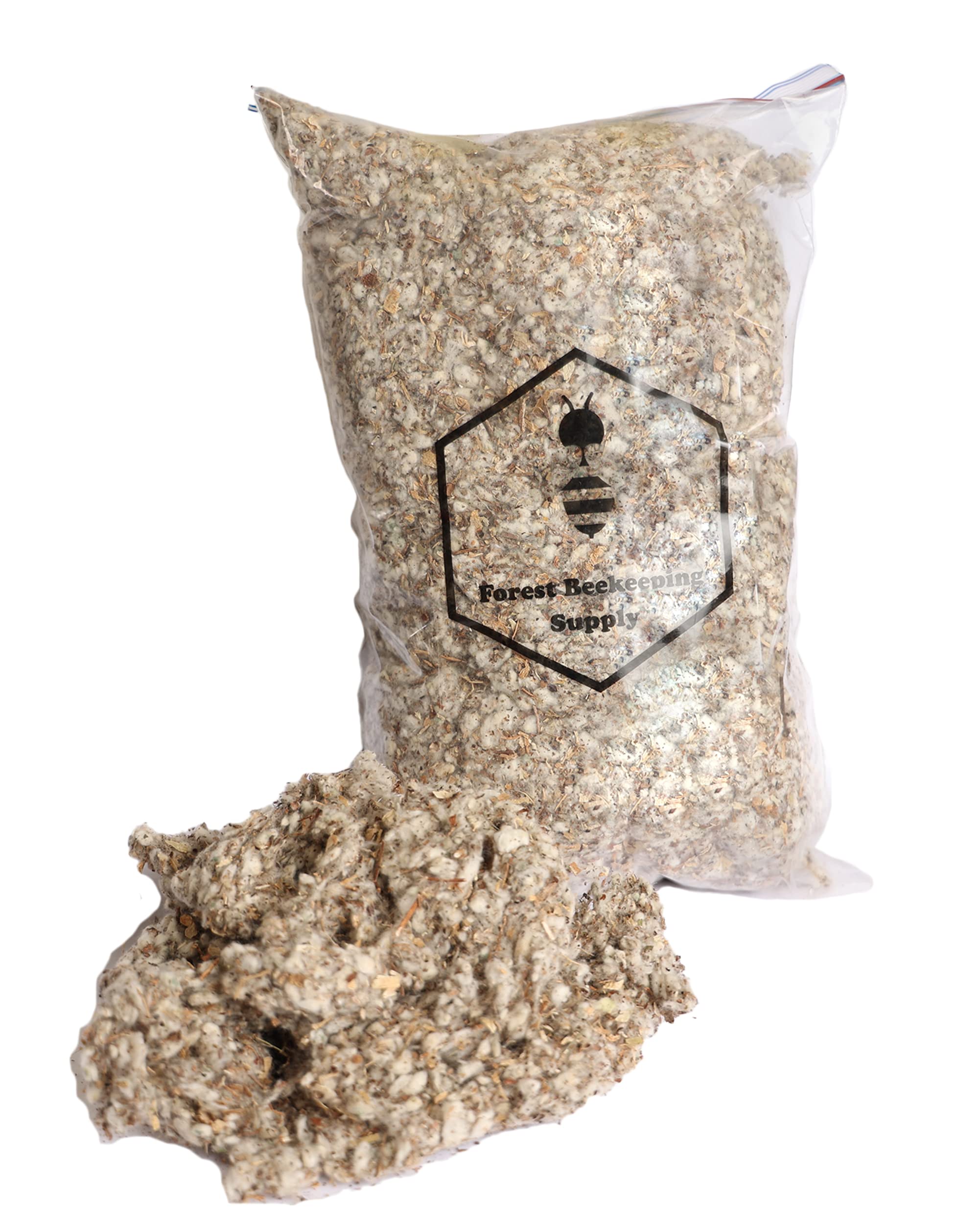 FOREST BEEKEEPING SUPPLY hive smoker fuel 1-lb bag ready for long, steady burn.