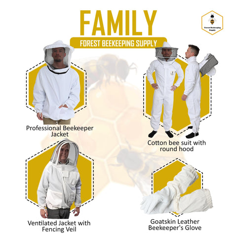 FOREST BEEKEEPING SUPPLY reusable easy-clean bag promotes hygienic handling of nucs and packages.