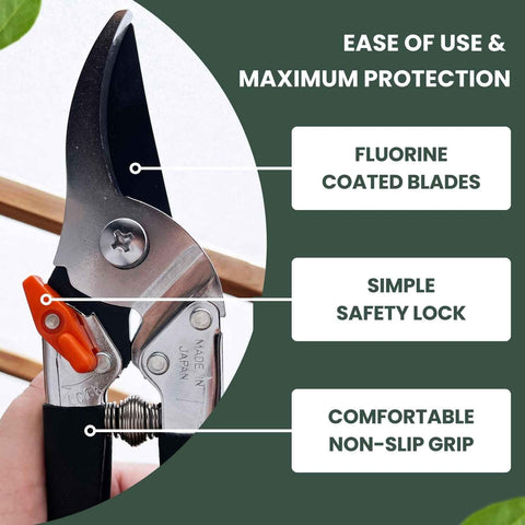 Saboten blades heat-treated for crisp, clean cuts
