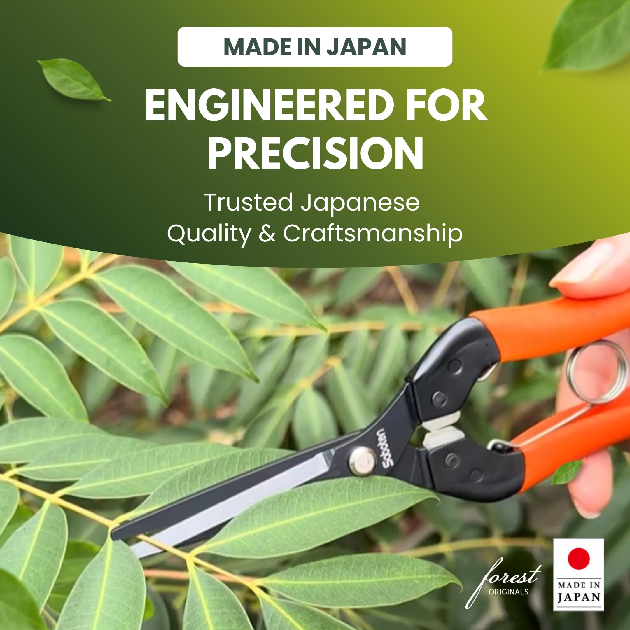 Forest Originals Saboten ergonomic non-slip grip for wet or sweaty hands