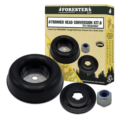 FORESTER brush-cutter-head compatibility with Husqvarna 325 LX for a reliable upgrade.
