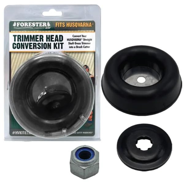 FORESTER brush-cutter-head kit-essentials includes parts for straightforward conversion.