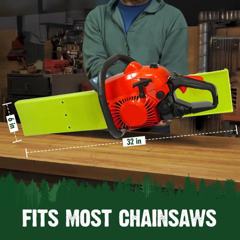 Forester chain-saw bucket attach provides quick, reliable storage between cuts