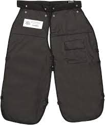 FORESTER chaps with utility pocket shown for quick tool access in the field.