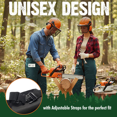 FORESTER Chainsaw Chaps utility pocket illustrates deep storage for field tools