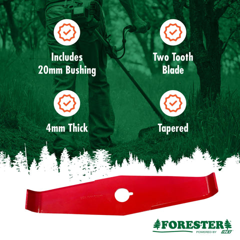 FORESTER compatible with 1in and 20mm arbors for broad tool fit
