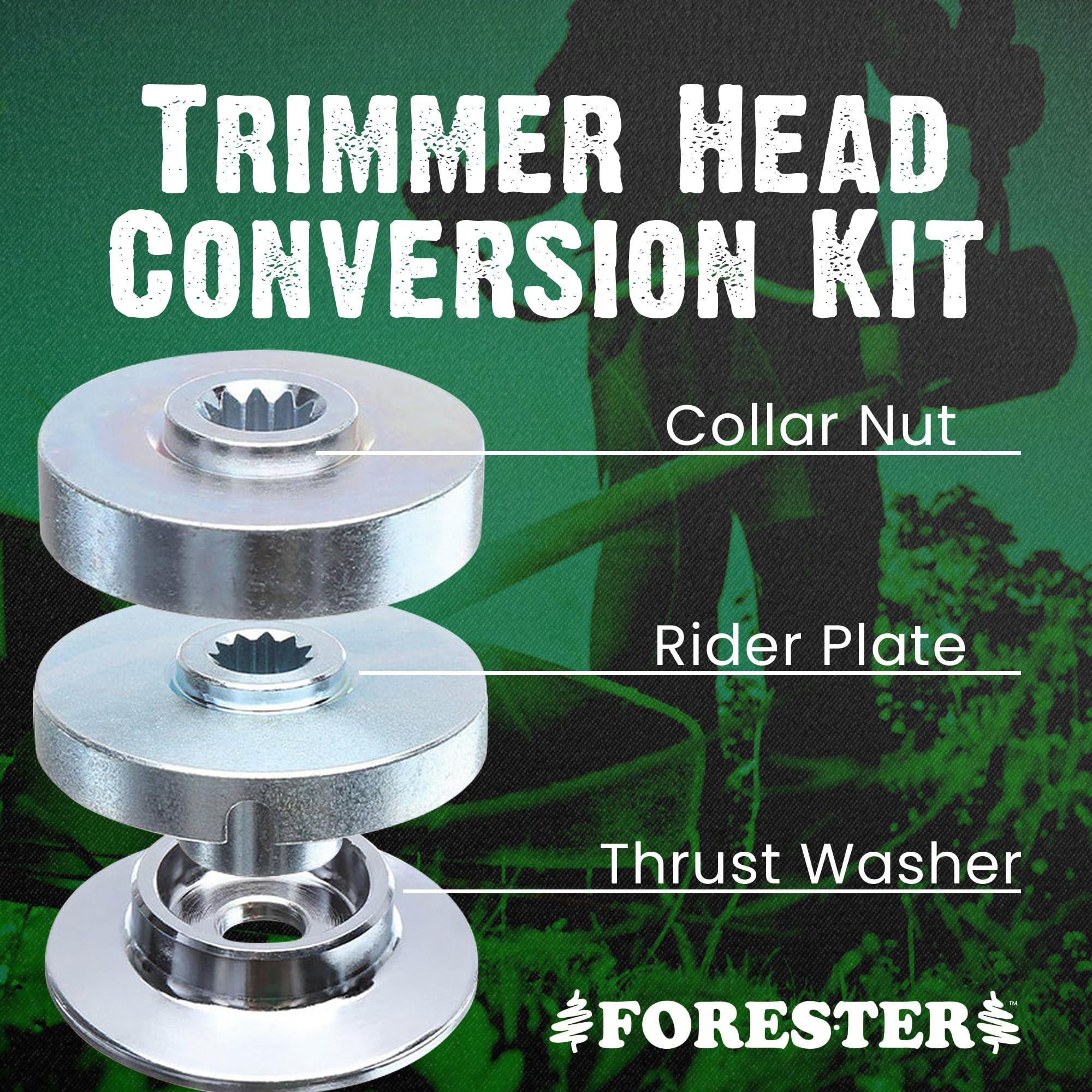 FORESTER compatible with Echo SRM-series simplifies tool upgrades.