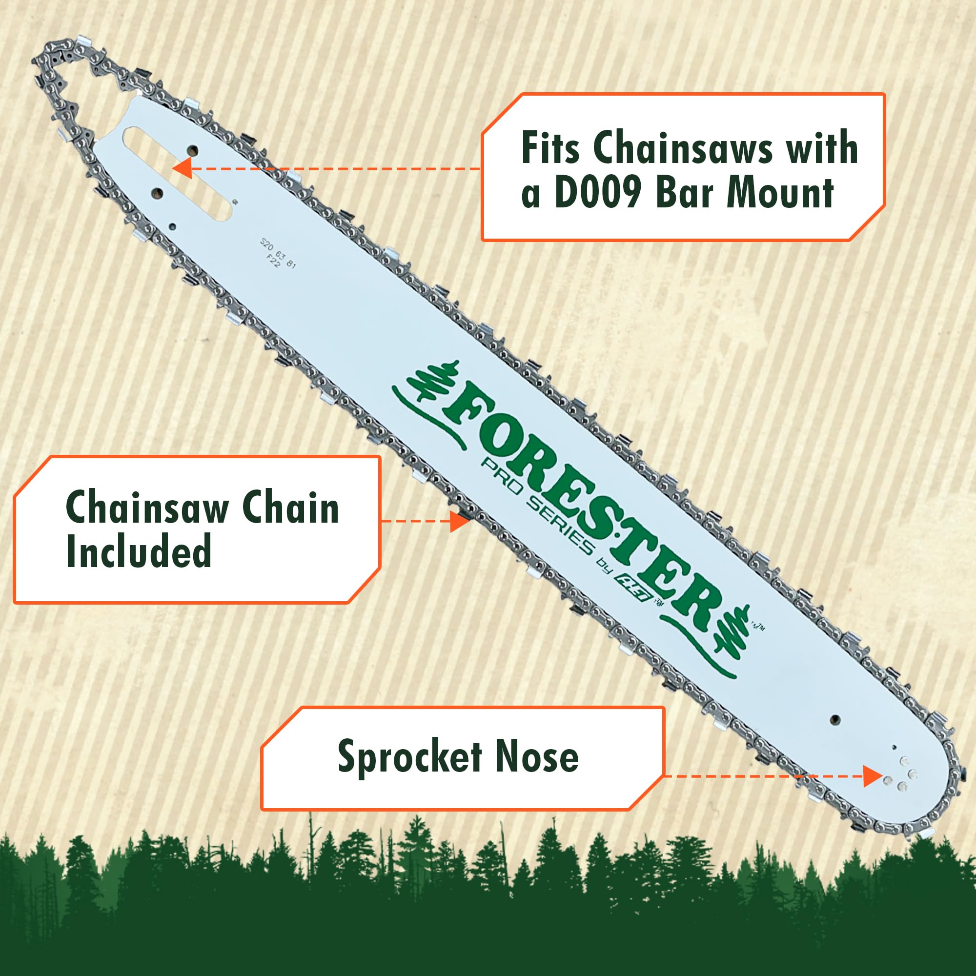 FORESTER easy-install steps illustrate quick setup for minimal downtime.