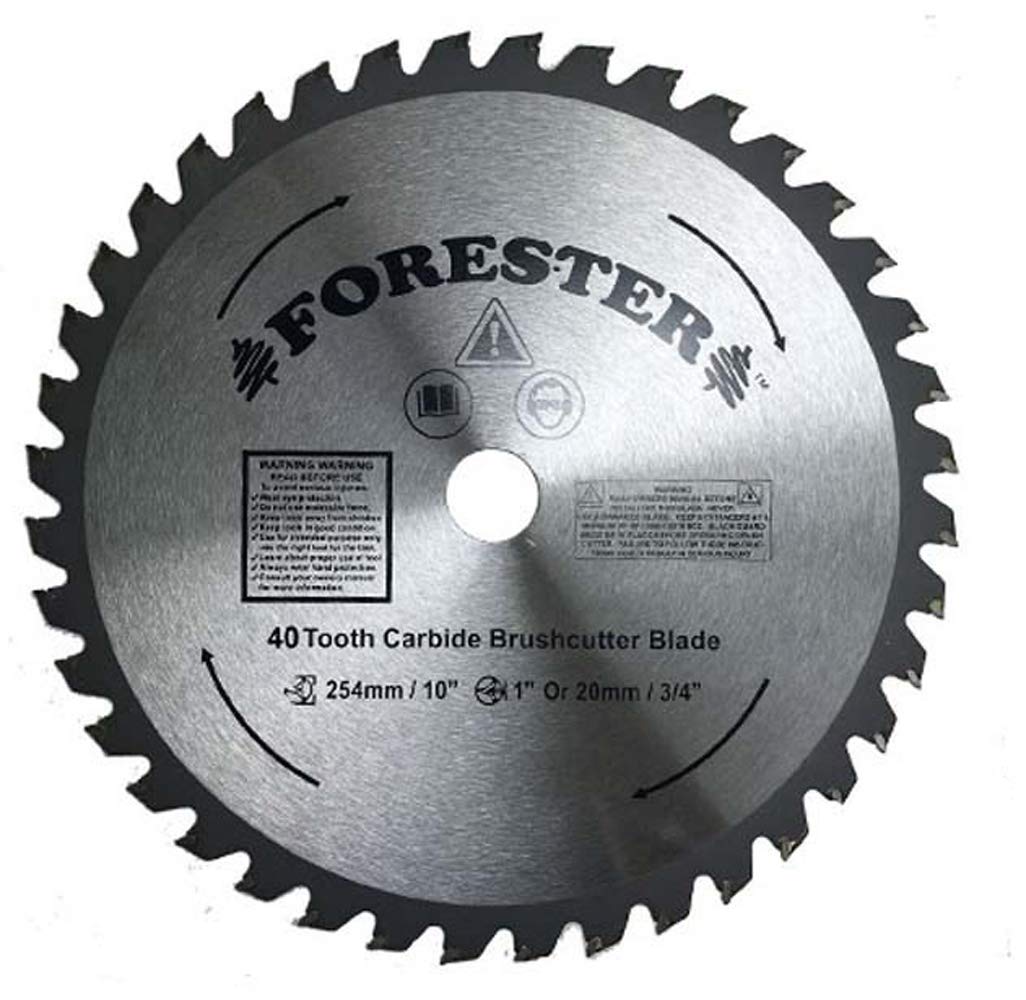 FORESTER heavy-duty cutting performance in dense brush scenario