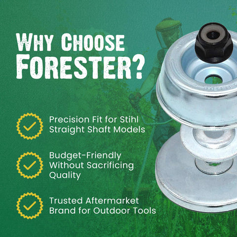Compact packaging and easy-grip handle of FORESTER kit for portable setup.