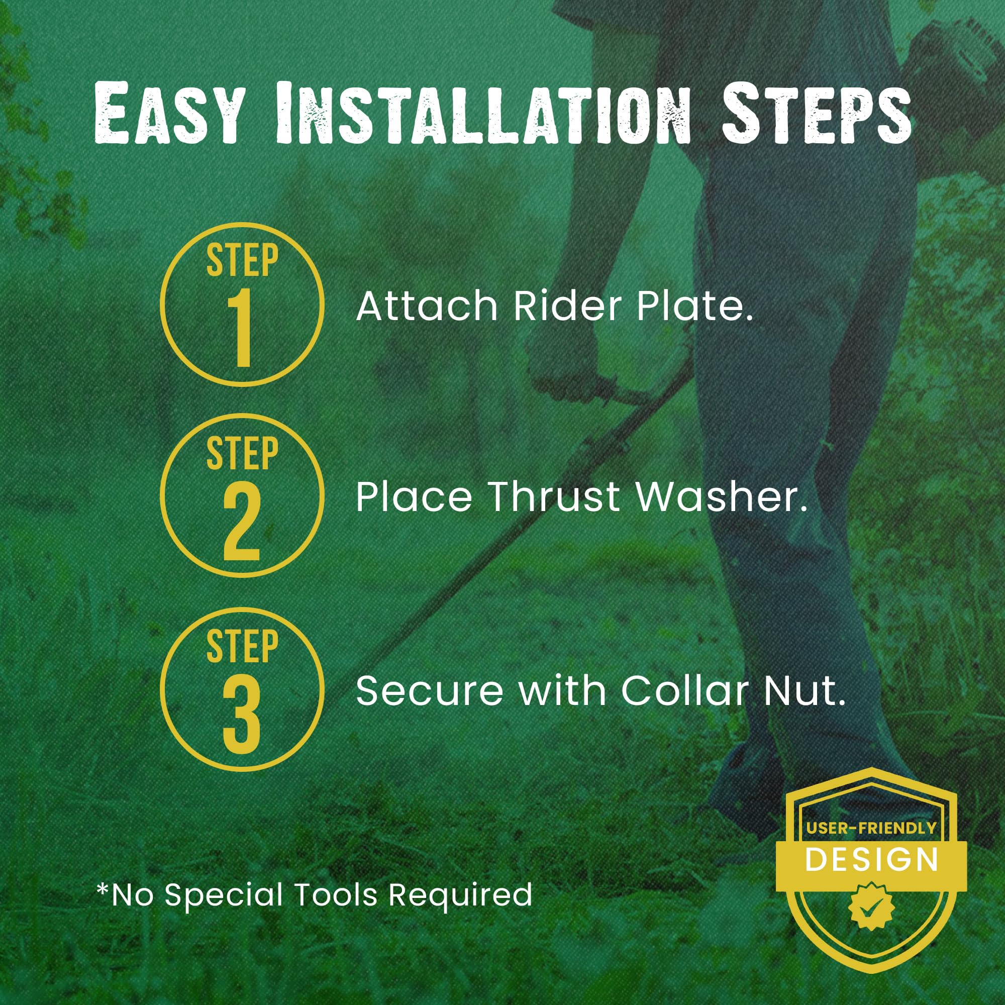 Durable FORESTER kit construction designed for outdoor trimming.