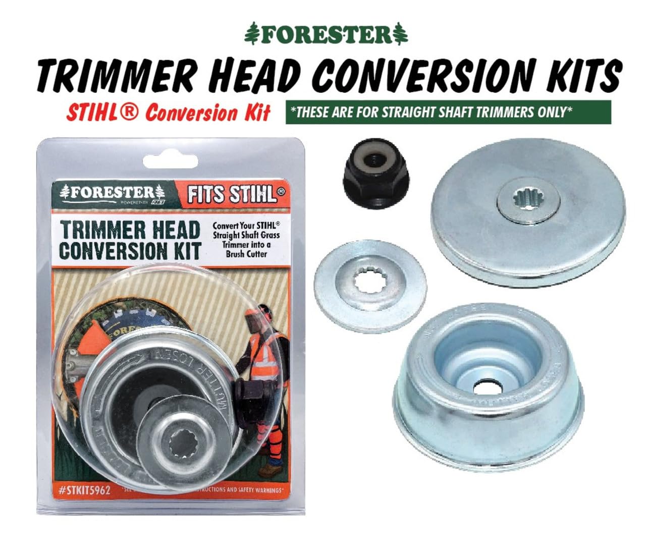 FORESTER conversion kit ready for fast maintenance and reduced downtime.