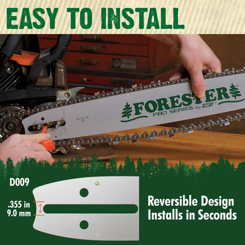 FORESTER US-sourced steel close-up highlighting durable build and long life.