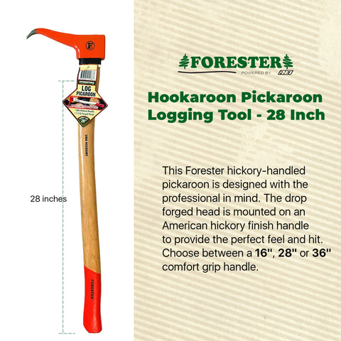 FORESTER Yard cleanup tool helps stacking logs efficiently