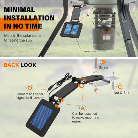 Foricx included alligator clips enable versatile 6V connections