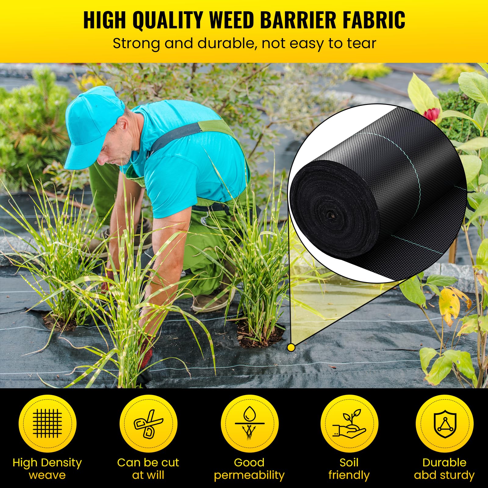 Forimo heavy-duty 3-5oz fabric capable of withstanding commercial use