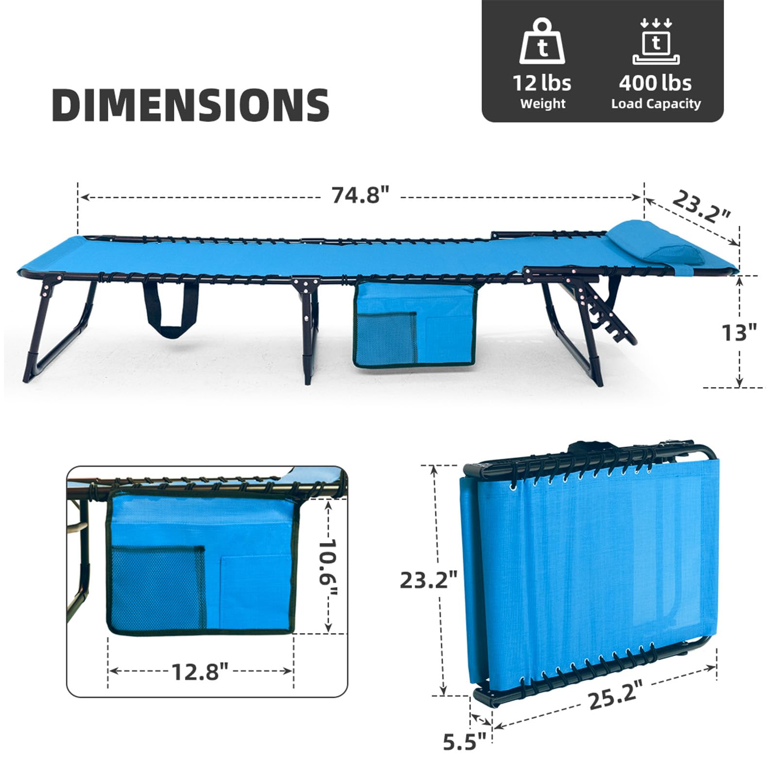 Foristrail textilene UV resistant fabric blue remains cool in sun
