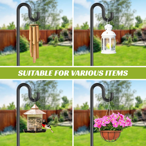 Forlogic adjustable-height pole offers 40–76 inch versatility for plants and feeders