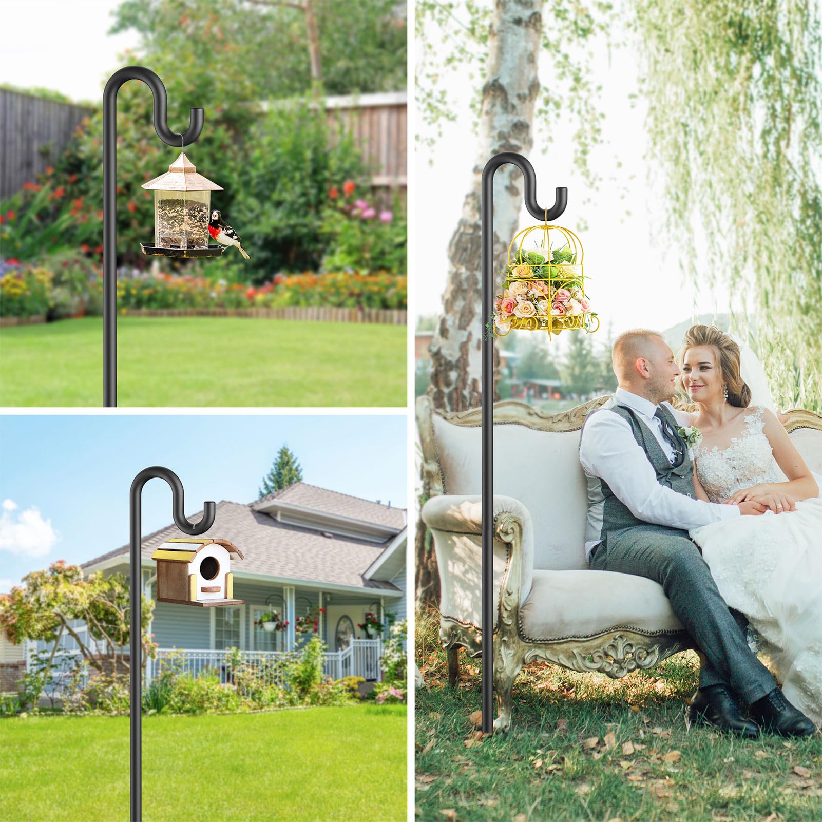 Forlogic outdoor wedding aisle decor solution adds elegance while staying sturdy