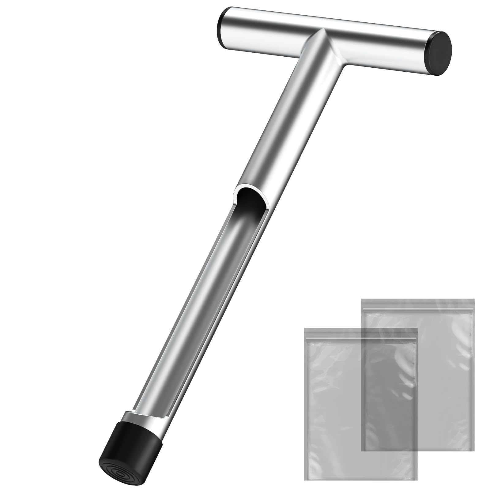 ForoGore 12-inch stainless steel soil probe for accurate moisture sampling.