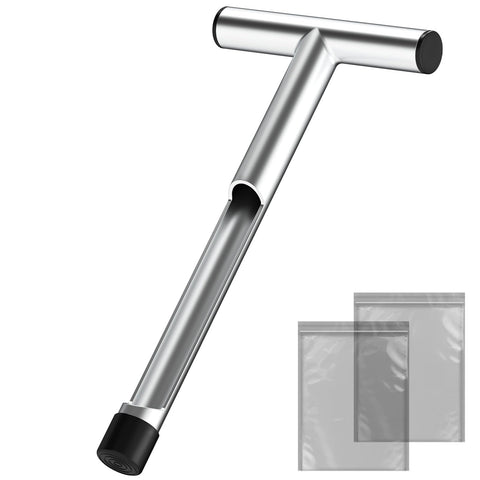 ForoGore 12-inch stainless steel soil probe for accurate moisture sampling.